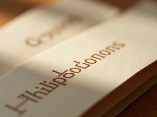 Close-up of Philip Solomons incense packaging, showing the subtle texture of recycled paper.